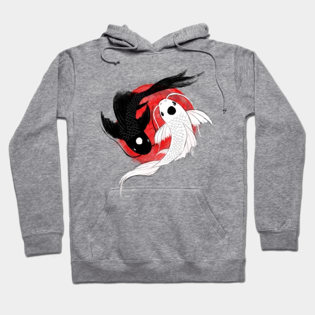 Koi Hoodie by RubyArt